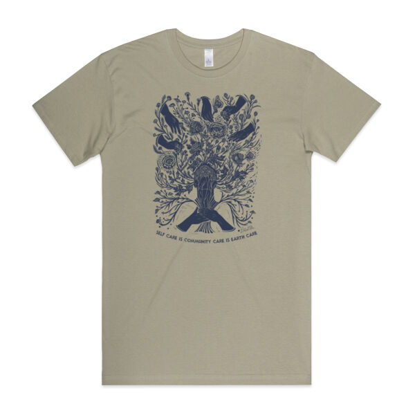Self Care is Community Care is Earth Care - Organic unisex Tee Thumbnail