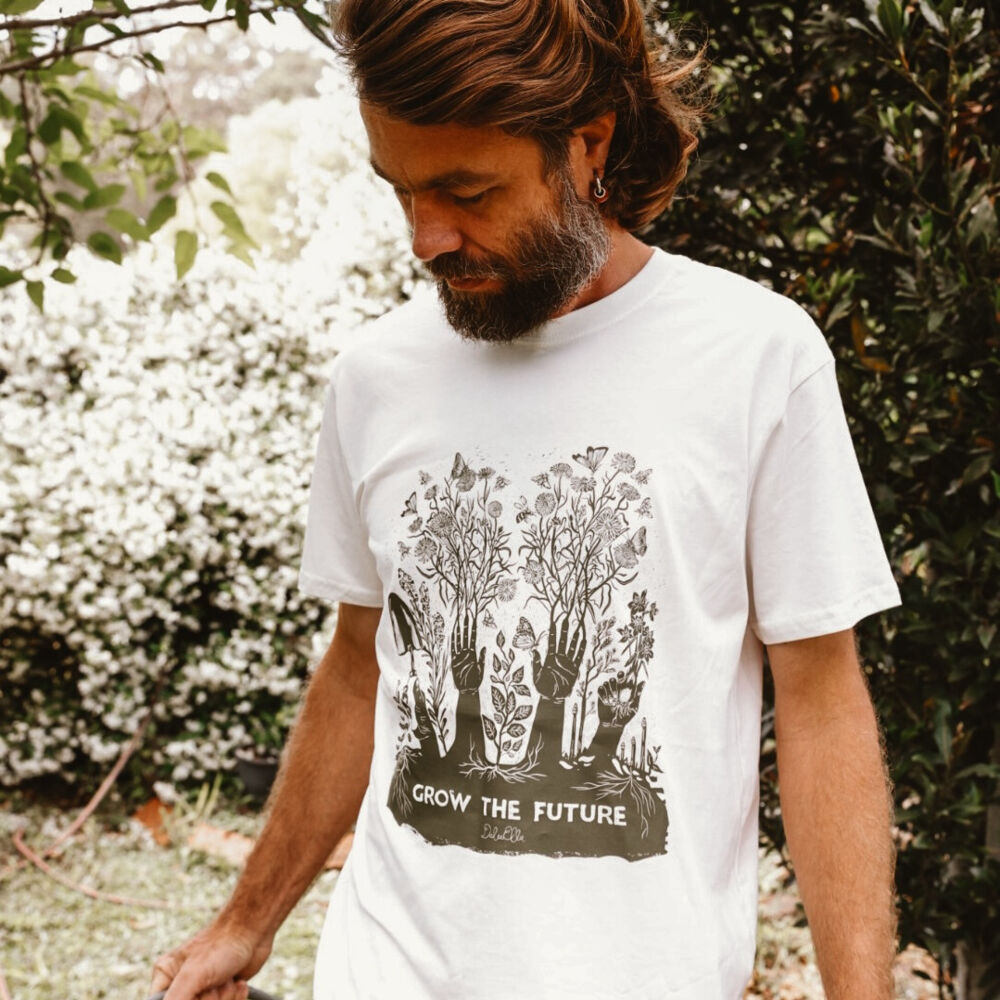 Grow the Future - Organic cotton unisex tee Thumbnail